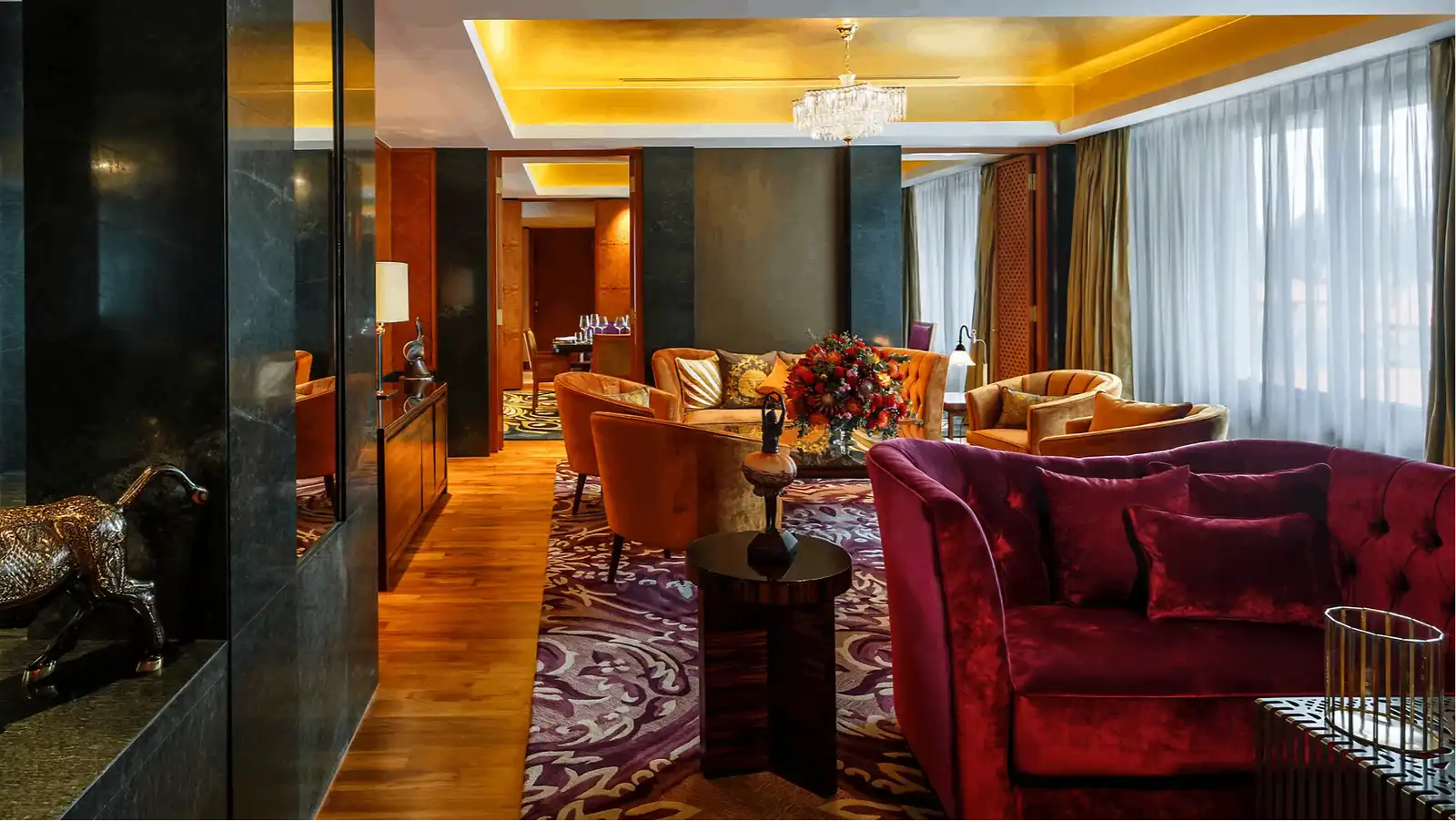 Imperial Suite, 1 King Size Bed, with Living Area & Dining Area